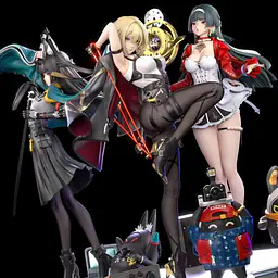 Hakimi - Astra Yao, Hoshimi Miyabi and Evelyn Chevalier 7