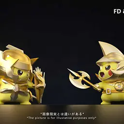 BBD x FD - Pikachu cos Palkia and Dialga 4