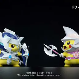 BBD x FD - Pikachu cos Palkia and Dialga 3