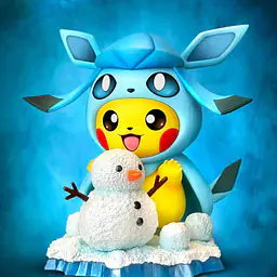 Cheese - Pikachu cos Glaceon 1