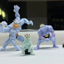 151 - Machamp, Machoke and Machop 1