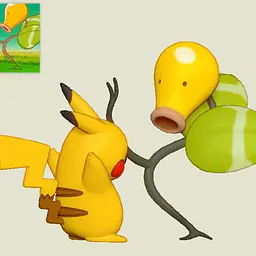 100000 Volts - Pikachu and Bellsprout 3