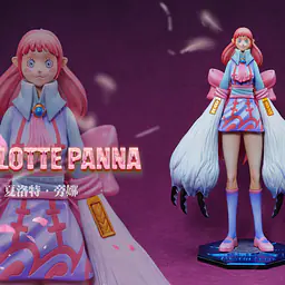 Black - Charlotte Panna and Charlotte Melise 1