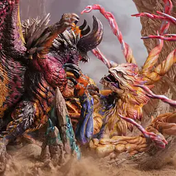 Dragon Frontier - Ruiner Nergigante vs Shara Ishvalda 3