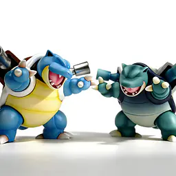 MN - Blastoise, Squirtle and Wartortle 8