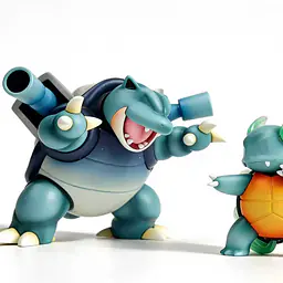 MN - Blastoise, Squirtle and Wartortle 12
