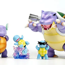 MN - Blastoise, Squirtle and Wartortle 3