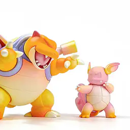 MN - Blastoise, Squirtle and Wartortle 4