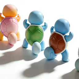MN - Blastoise, Squirtle and Wartortle 20