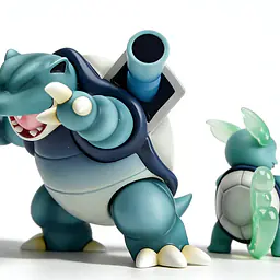 MN - Blastoise, Squirtle and Wartortle 9