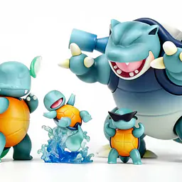 MN - Blastoise, Squirtle and Wartortle 2