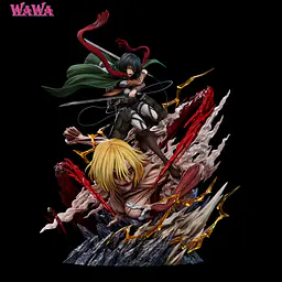 WAWA - Mikasa vs Female Titan 8