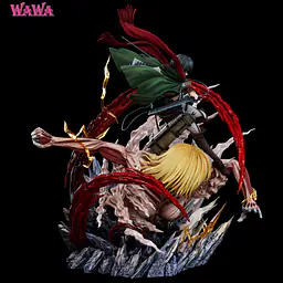WAWA - Mikasa vs Female Titan 9