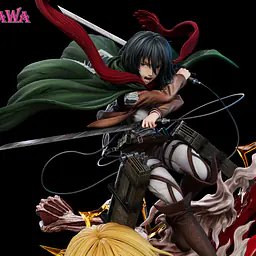 WAWA - Mikasa vs Female Titan 3