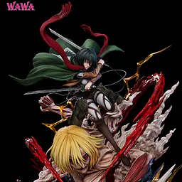 WAWA - Mikasa vs Female Titan 4
