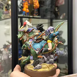 Cell - Kid Goku and Bulma 4