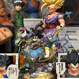 Cell - Kid Goku and Bulma 5