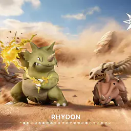 Spirit Dragon - Rhydon and Rhyhorn 3