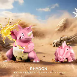 Spirit Dragon - Rhydon and Rhyhorn 4