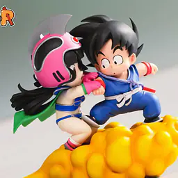 TOR - Kid Goku and Chi 2