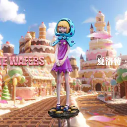 Black - Charlotte Wafers and Charlotte Wiro 2