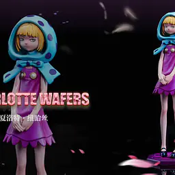 Black - Charlotte Wafers and Charlotte Wiro 5