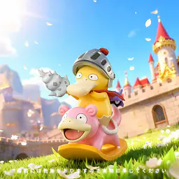 MMLAND - Psyduck and Slowpoke 1