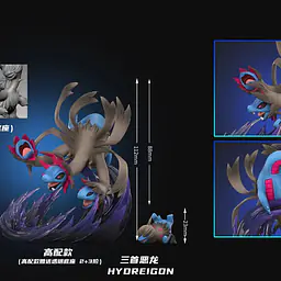 Wonder - Hydreigon, Zweilous and Deino 4