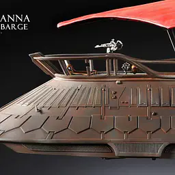 Force - The Khetanna Jabba's Sail Barge 6