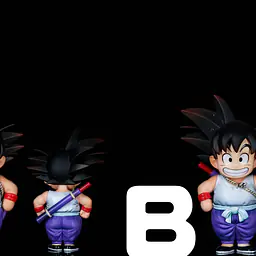 League - Goku and Krillin 2