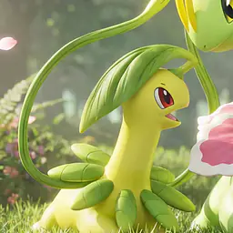 Wonder - Meganium, Bayleef and Chikorita 5