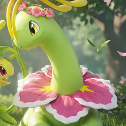 Wonder - Meganium, Bayleef and Chikorita 4