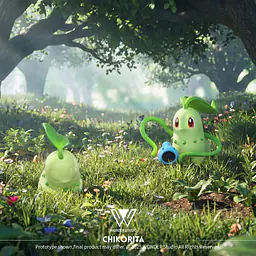 Wonder - Meganium, Bayleef and Chikorita 2