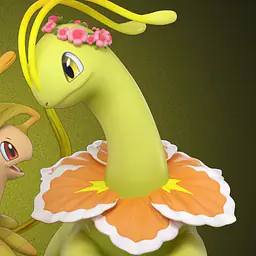 Wonder - Meganium, Bayleef and Chikorita 7