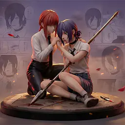 End Roll - Makima and Reze 1