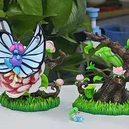 Game Master - Caterpie, Metapod and Butterfree 2