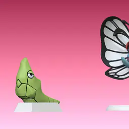 Game Master - Caterpie, Metapod and Butterfree 3