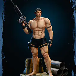 Biggest Man - Chris Redfield 1