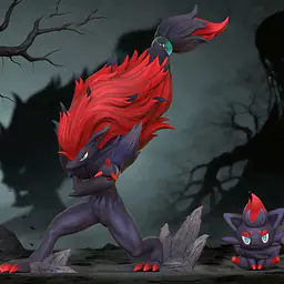 Qiao Wu Mo Wan - Zoroak and Zorua 1