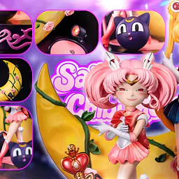 Chibi - Sailor Moon and Sailor Chibi Moon 2