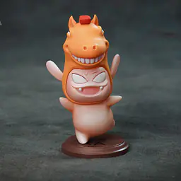 Orange Art - Puck 1