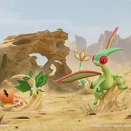 JB - Flygon, Trapinch and Vibrava 1