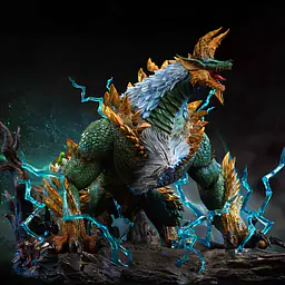Sword and Wing - Zinogre and Stygian Zinogre 1