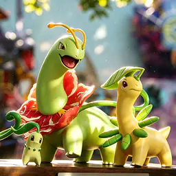 Miao Miao House - Meganium, Bayleef and Chikorita 1