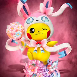 Cheese - Pikachu cos Espeon and Sylveon 2