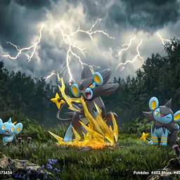 JB - Shinx, Luxio and Luxray 1