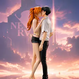 Star Origin - Shinji Ikari and Asuka 2