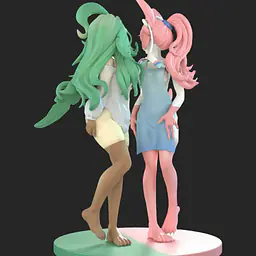Mocking - Sylveon and Leafeon 20