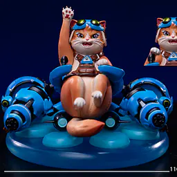 Sculpting Soul - Jetpack Cat 1
