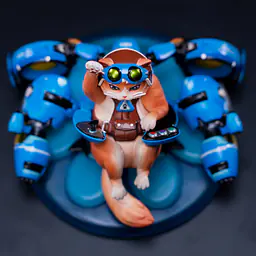Sculpting Soul - Jetpack Cat 3